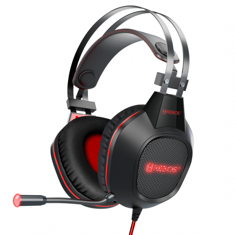 Fone Headset Gamer Hrebos Com Fio Conector P3 e USB HS-806 ORBITT