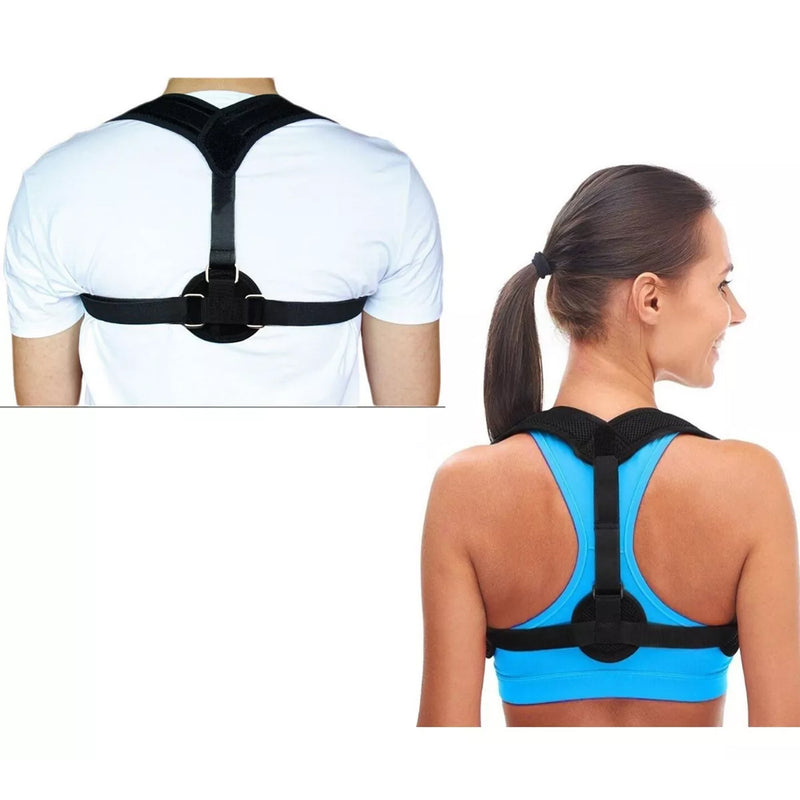 Colete Corretor Postural Magnético Ajustável com Suporte Ergonômico ORBITT