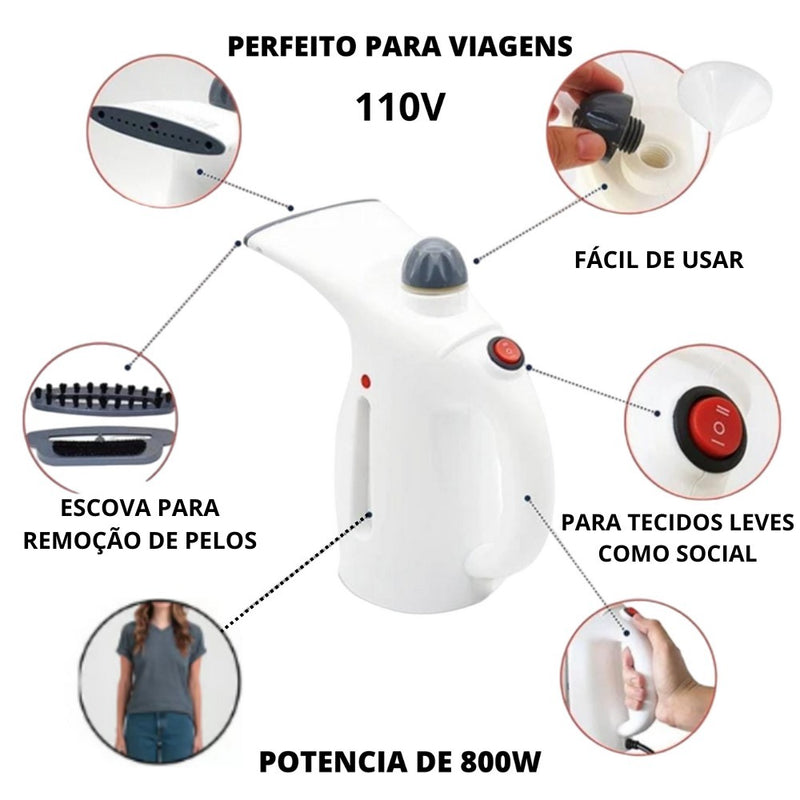 Vaporizador de Roupa e Higienizador Portatil ORBITT